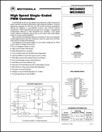 MC33023DWR2 Datasheet