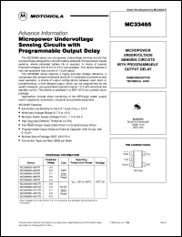 MC33465N-27ATR Datasheet