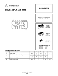 MC74F620N Datasheet