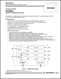 MC92052CG Datasheet