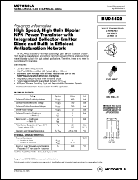 BUD44D2 Datasheet