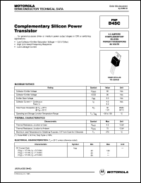 D45C Datasheet
