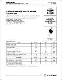 D45VH Datasheet