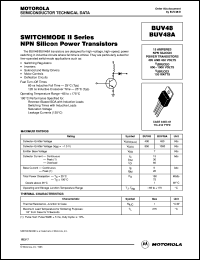 BUV48A Datasheet