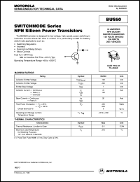 BUS50 Datasheet