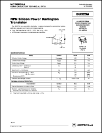 BU323A Datasheet