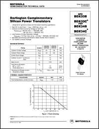 BDX33B Datasheet
