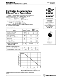 BDW46 Datasheet