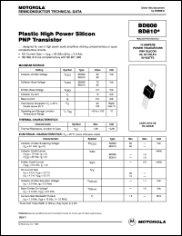 BD808 Datasheet