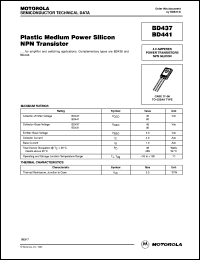 BD441 Datasheet