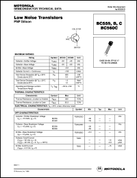BC560CZL1 Datasheet