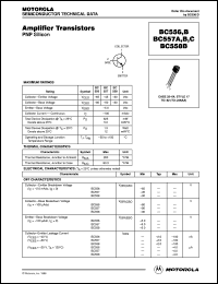 BC556 Datasheet