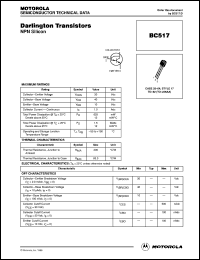 BC517 Datasheet
