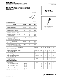 BC450 Datasheet
