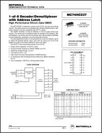 MC74HC299DW Datasheet