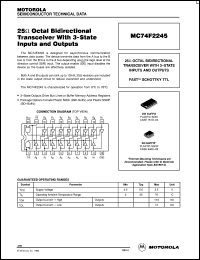 MC74F2245DW Datasheet