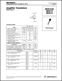 BC214 Datasheet
