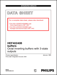 HEF40244BDB Datasheet