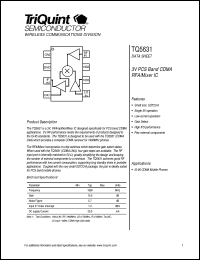 TQ5631 Datasheet