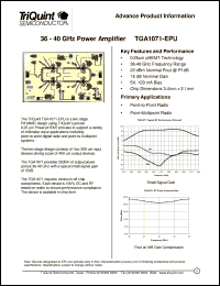 TGA1071-EPU Datasheet