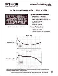 TGA1307-EPU Datasheet