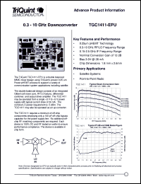 TGC1411-EPU Datasheet