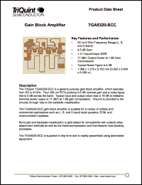 TGA8320-SCC Datasheet