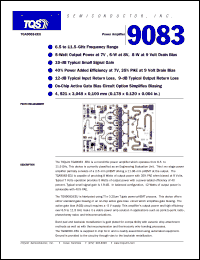 TGA9083-EEU Datasheet