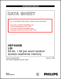 HEF4502BDB Datasheet