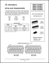 SN74LS645-1DW Datasheet
