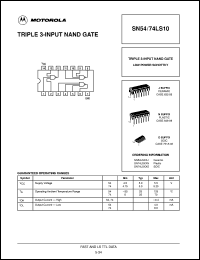 SN54LS107AJ Datasheet