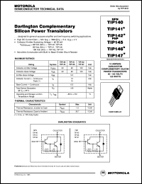 TIP145 Datasheet
