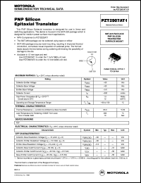 PZT2907AT1 Datasheet