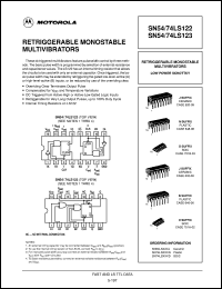 SN74LS123DR2 Datasheet