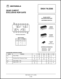 SN74LS260DR2 Datasheet