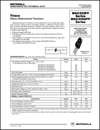 MAC320-6FP Datasheet