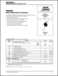 MAC8D Datasheet