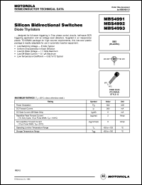 MBS4991 Datasheet