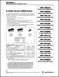 MC14081BCL Datasheet