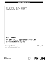 SSTL16877 Datasheet