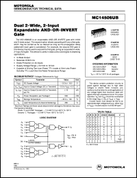 MC14506UBCP Datasheet