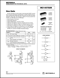 MC14572UBCP Datasheet