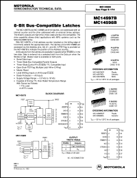 MC14599BCP Datasheet