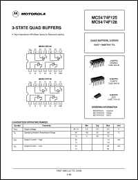 MC74F1245DW Datasheet