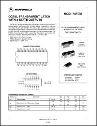 MC74F574DW Datasheet