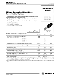 MCR225-10FP Datasheet
