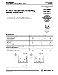 MJ1000 Datasheet