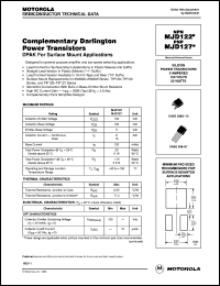 MJD122 Datasheet