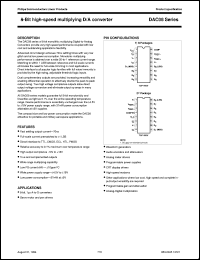 DAC908U Datasheet