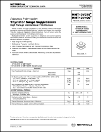 MMT10V275 Datasheet